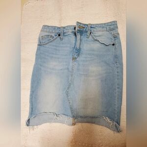 Stretch Jean Skirt/Size 4